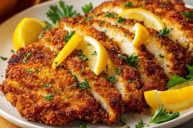Knuspriges Hähnchenschnitzel