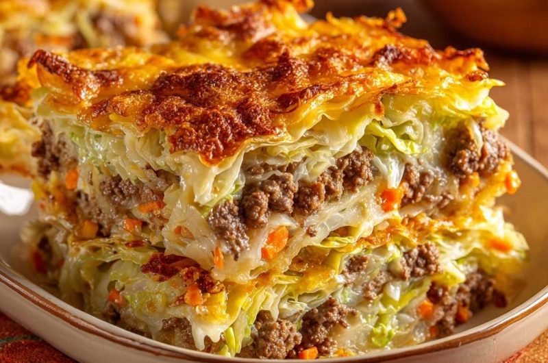 Kohl-Hack-Lasagne (Keine wässrige Soße mehr)