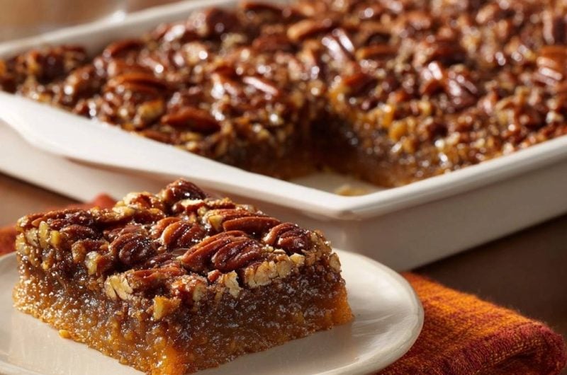 Pekannuss-Karamell-Schnitten (Nie wieder wabbelige Füllung!)