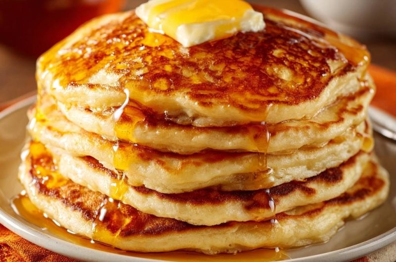 Perfekte American Pancakes (Garantiert jedes Mal fluffig)