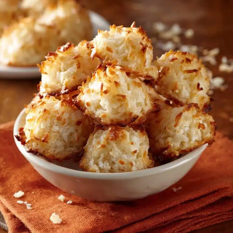 Perfekte Kokosmakronen: Nie wieder auseinanderfallend!