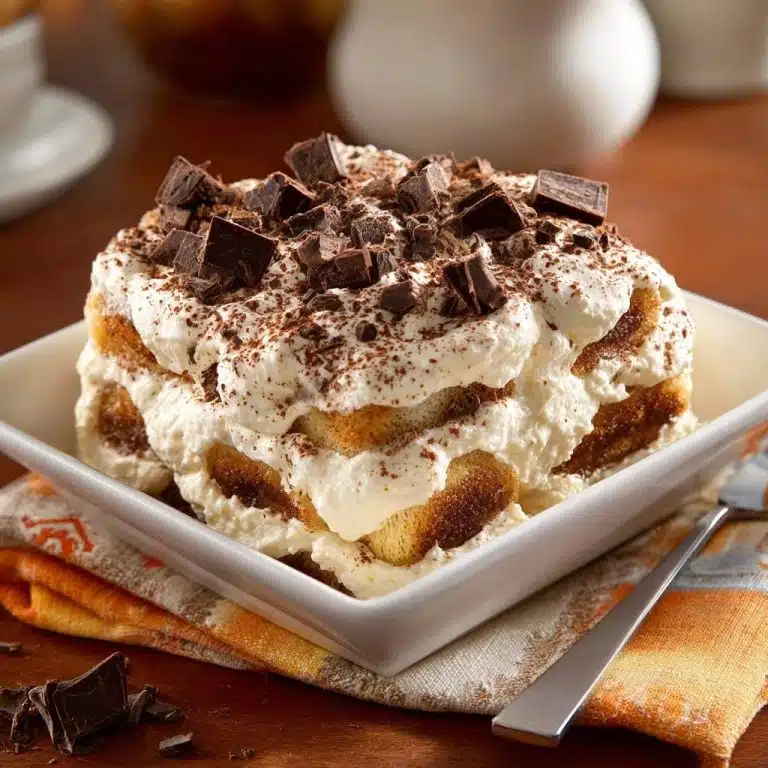 Perfektes Tiramisu: Rezept ohne wässrige Lagen