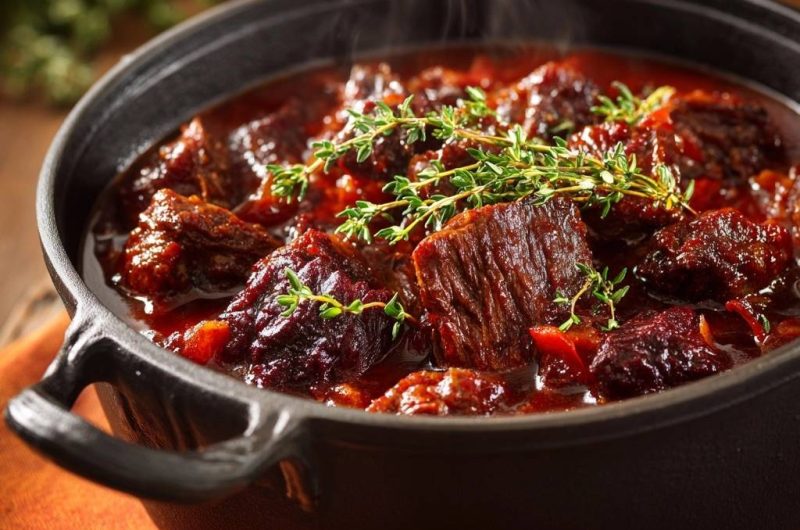 Rustikales Rindergulasch