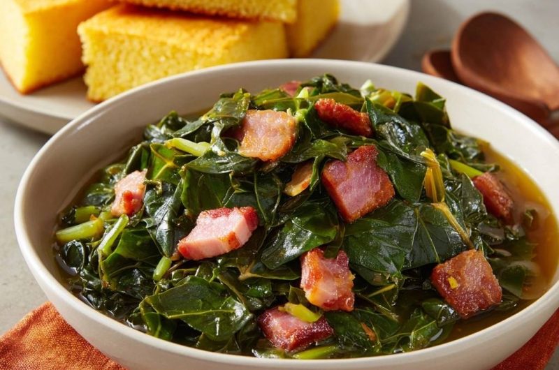 Südstaaten-Grünkohl mit Speck