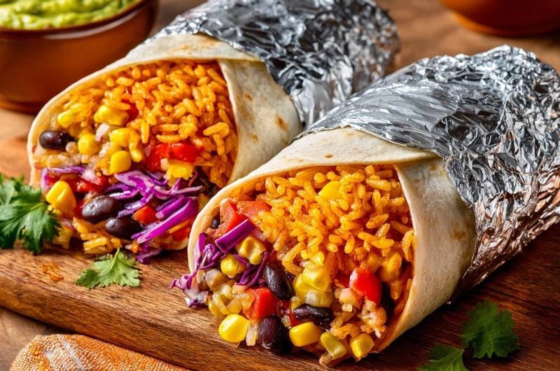 Saftige Veggie-Burritos