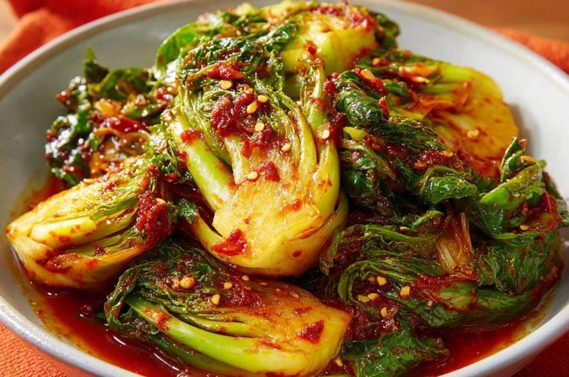 Schnelles Bok-Choi-Kimchi