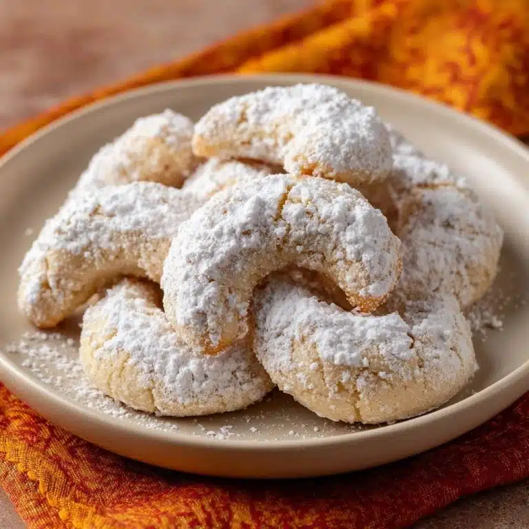 Vanillekipferl (Nie wieder brechende Kipferl!)