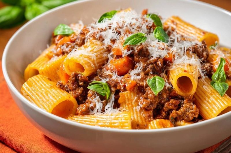 Rigatoni Bolognese