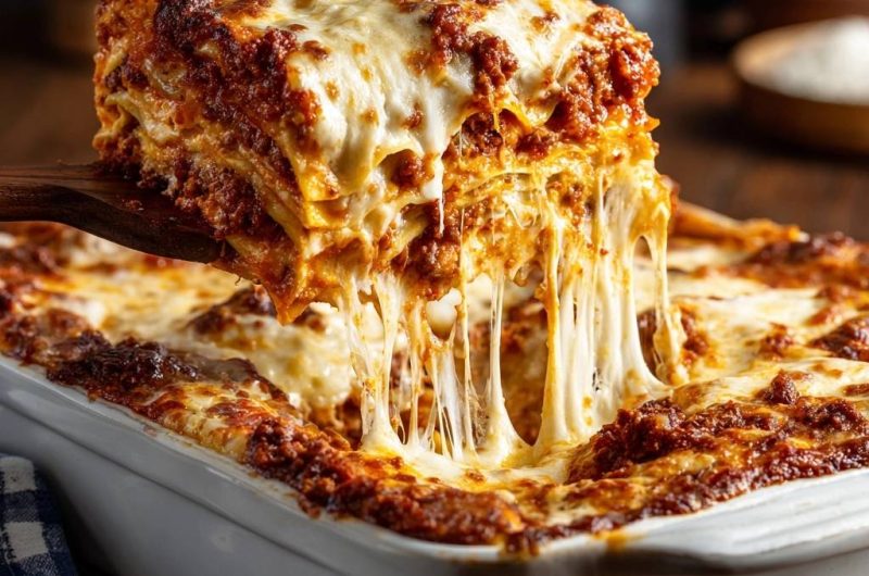 Rindfleisch-Lasagne