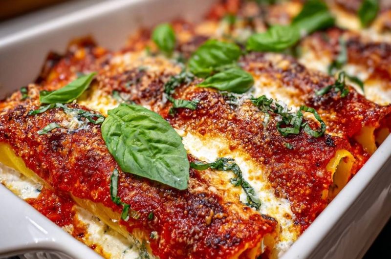 Cremige Ricotta-Cannelloni