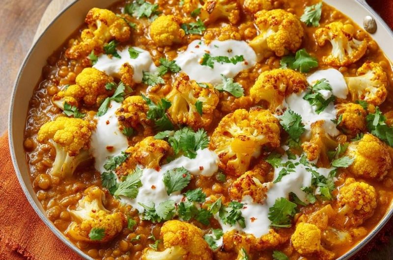Cremiges Blumenkohl-Dal
