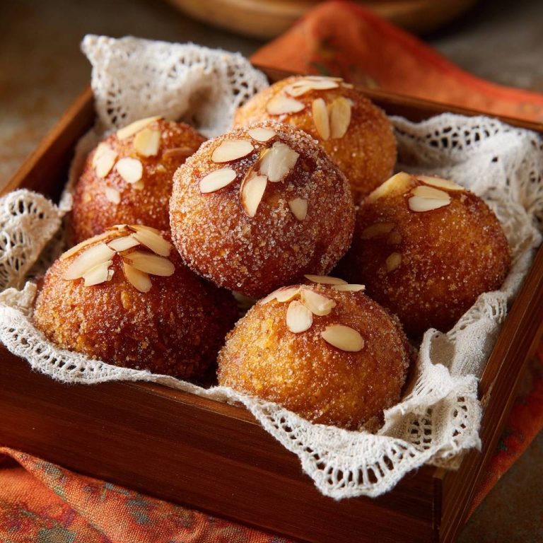 Goldene Mandelbällchen: Rezept für saftigen Genuss