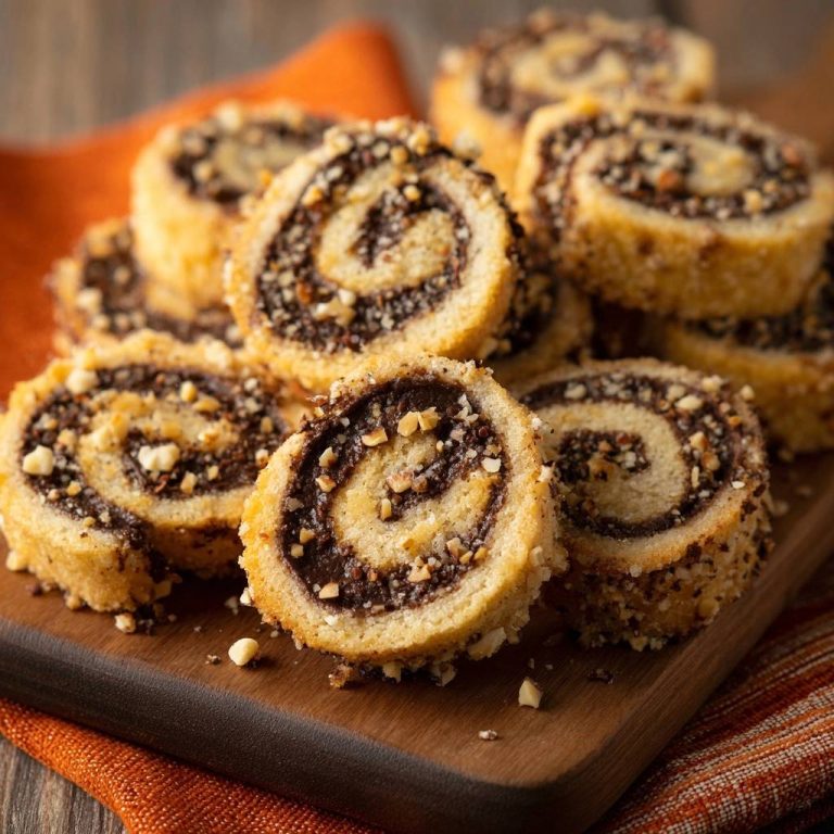 Haselnuss-Schoko-Rollen (Nie wieder reißender Teig!)