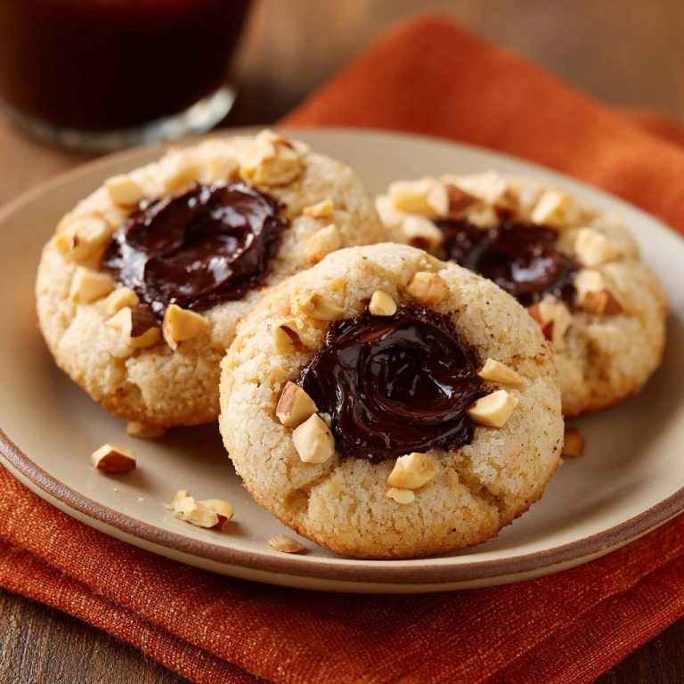 Haselnuss-Schokoladen-Plätzchen (Nie wieder auslaufende Schokolade!)