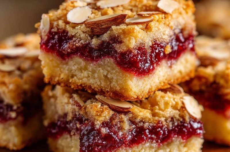 Johannisbeer-Mandel-Streuselkuchen (Nie wieder matschige Streusel!)