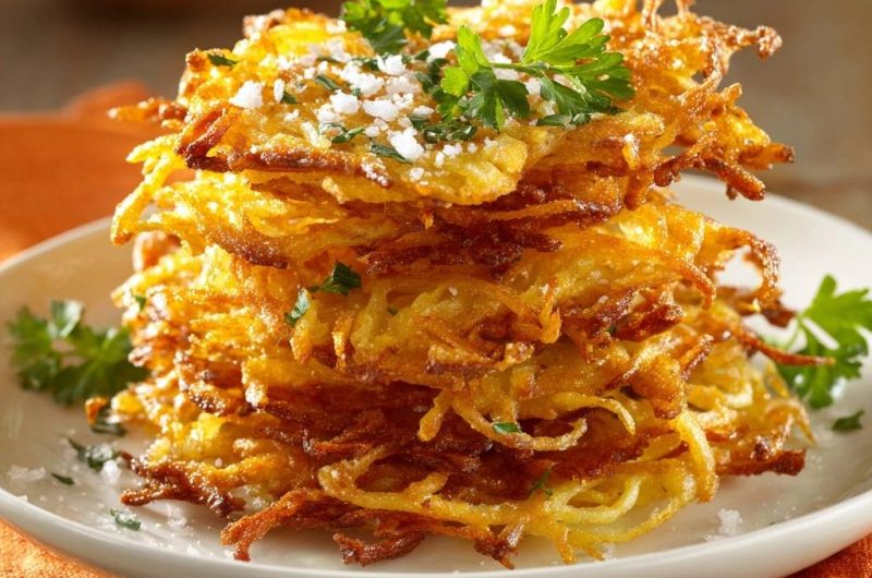 Knusprige Kartoffelpuffer (Nie wieder matschig!)