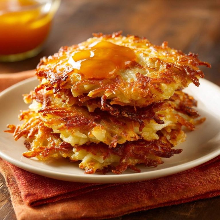 Knusprige Kartoffelpuffer – Nie wieder matschig!