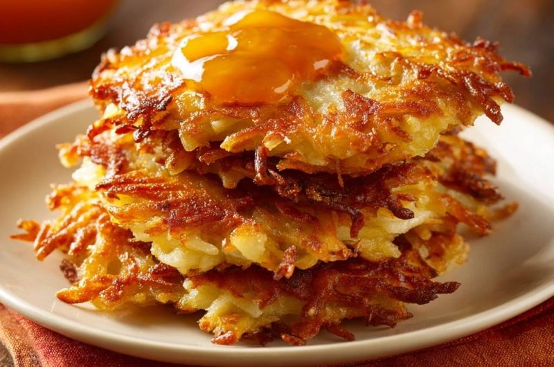 Knusprige Kartoffelpuffer