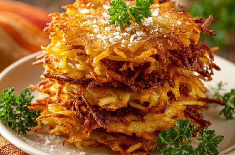 Knusprige Kartoffelpuffer