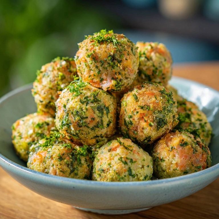 Knusprige Lachs-Karotten-Bällchen: Nie wieder zerfallend!