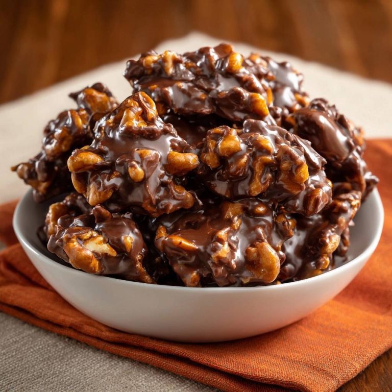 Knusprige Schoko-Walnuss-Berge: Rezept mit Glanz-Garantie