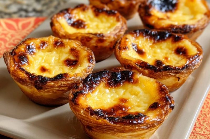 Pastéis de Nata (Nie wieder flacher Blätterteig!)