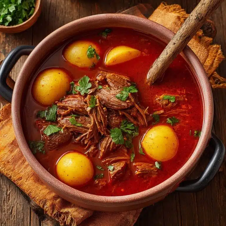 Rustikaler Rind-Kartoffel-Eintopf – Nie wieder matschige Kartoffeln!