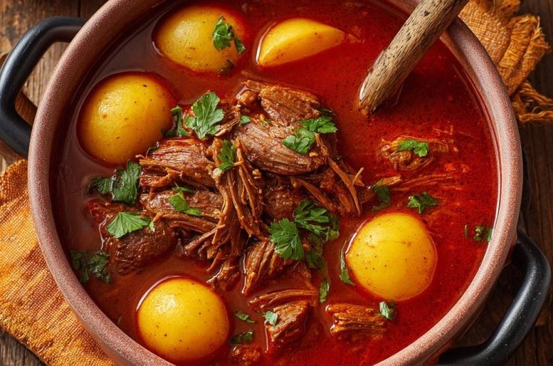 Rustikaler Rind-Kartoffel-Eintopf