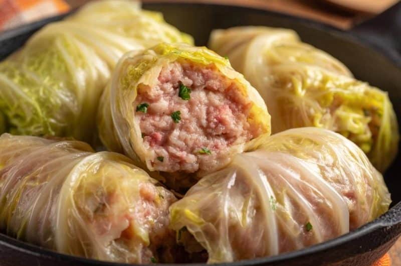 Saftige Hackfleisch-Kohlrouladen