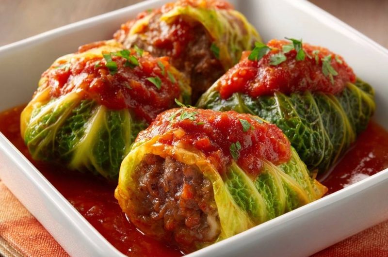 Saftige Rinder-Kohlrouladen