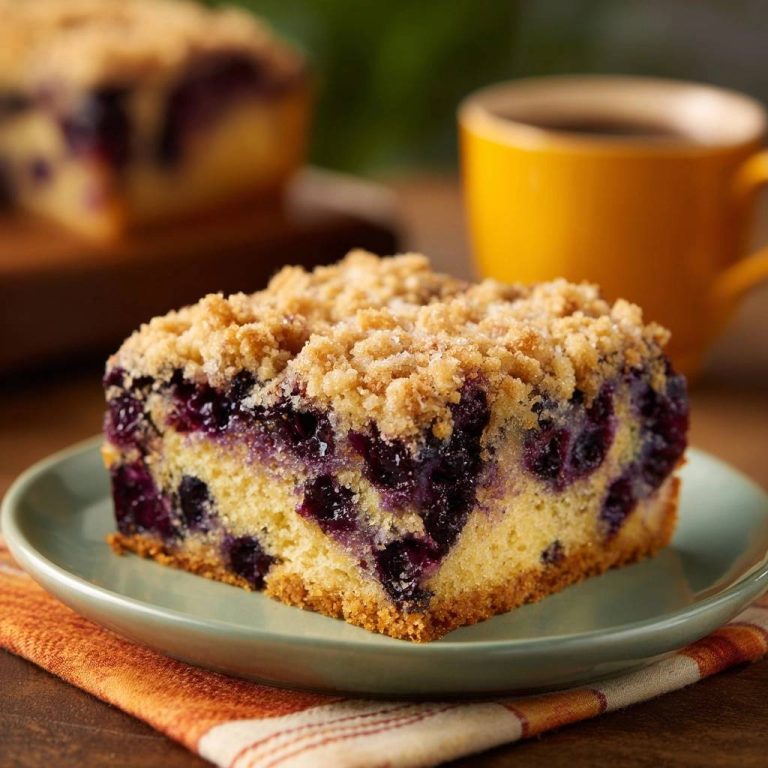 Saftiger Blaubeer-Streuselkuchen (Anti-Matsche-Boden)