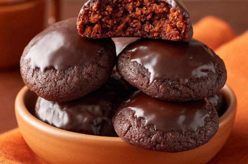 Schoko-Karottenkuchen Bites (Nie wieder trockene Kekse!)