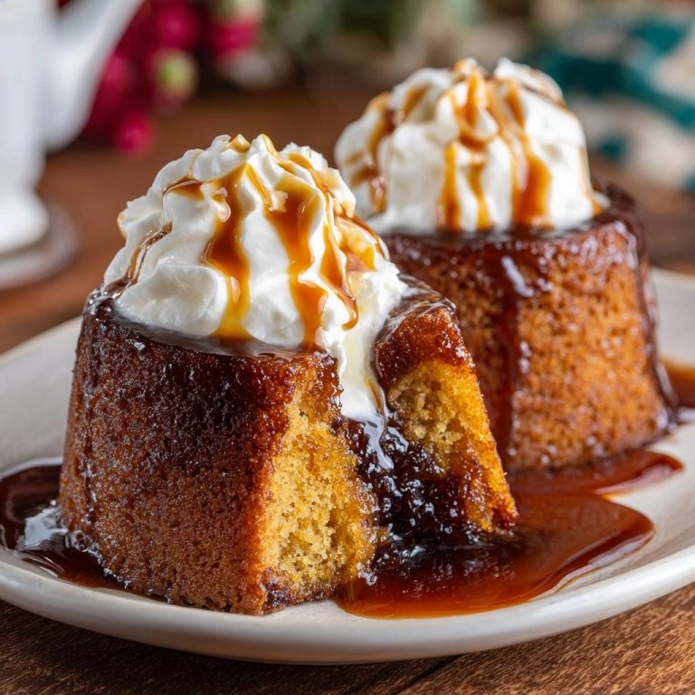 Warmer Karamell-Dattel-Pudding: Das Rezept gegen Zusammenfallen