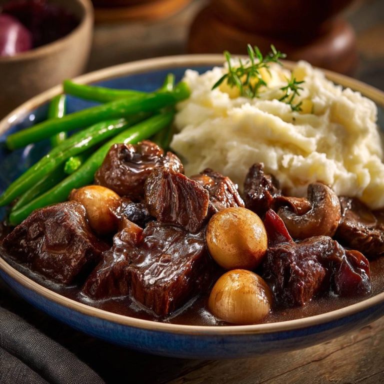 Zartes Rindergulasch mit Perlzwiebeln: So wird es butterweich