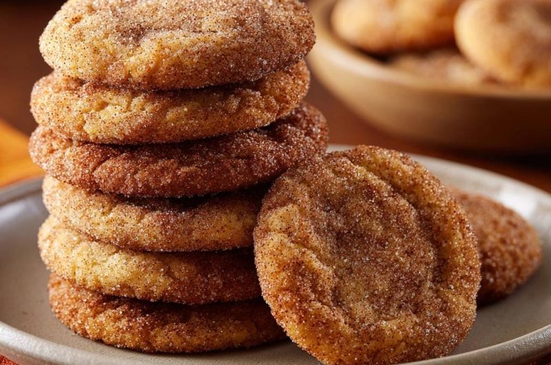 Zimtzucker-Kekse (Snickerdoodles) (Nie wieder flache Kekse!)