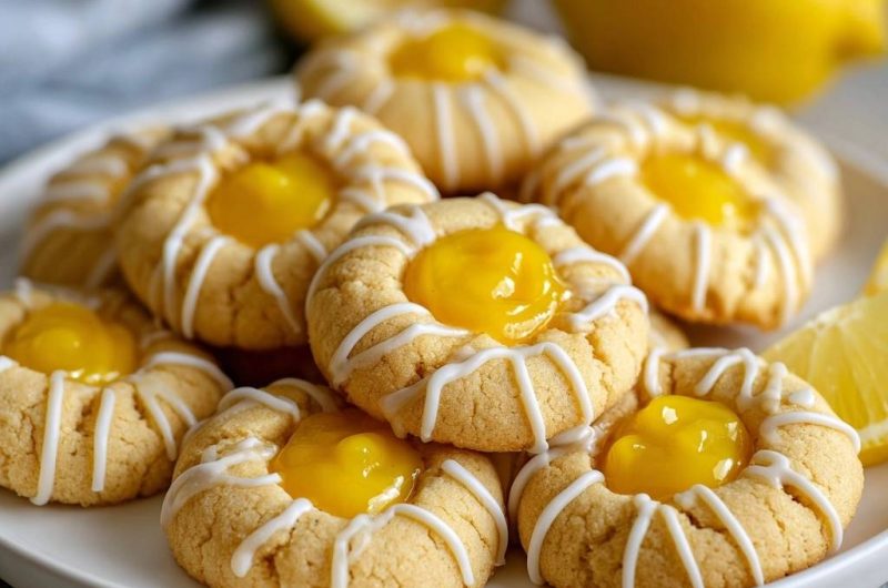 Zitronen-Füllkekse (Mulde bleibt perfekt!)