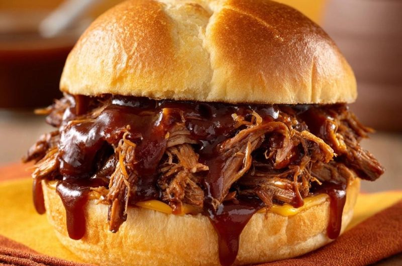 Pulled Beef Burger