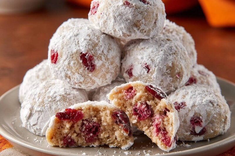 Cranberry-Schneebälle