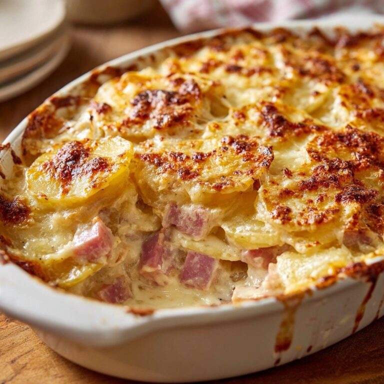 Cremiger Kartoffel-Schinken-Auflauf: Das Rezept ohne Wässern