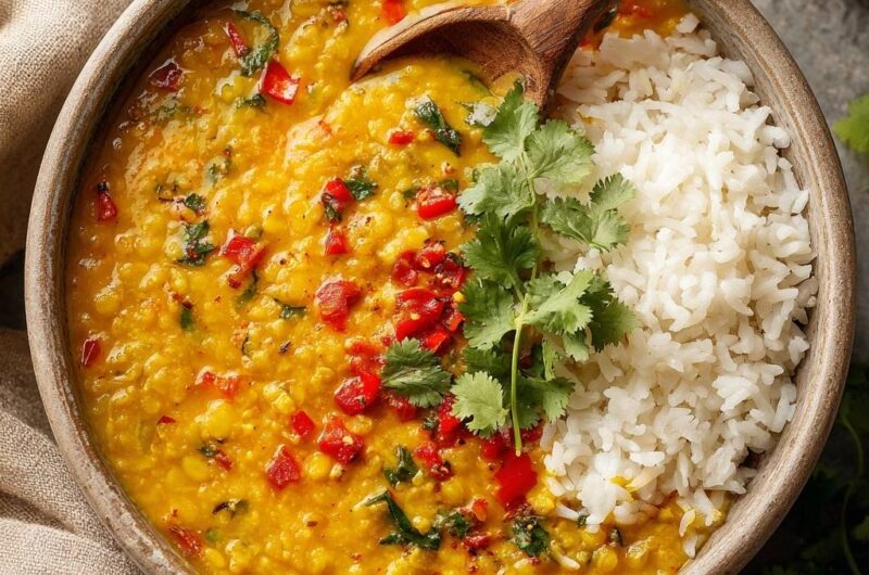 Cremiges Rotes Linsencurry