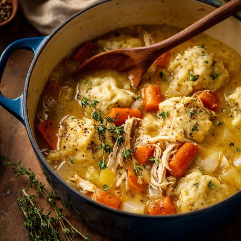 Herzhafter Hähncheneintopf mit Knödeln: Das Geheimrezept