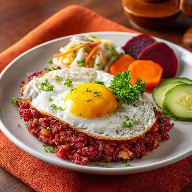 Norddeutscher Labskaus mit Spiegelei: Das Original-Rezept