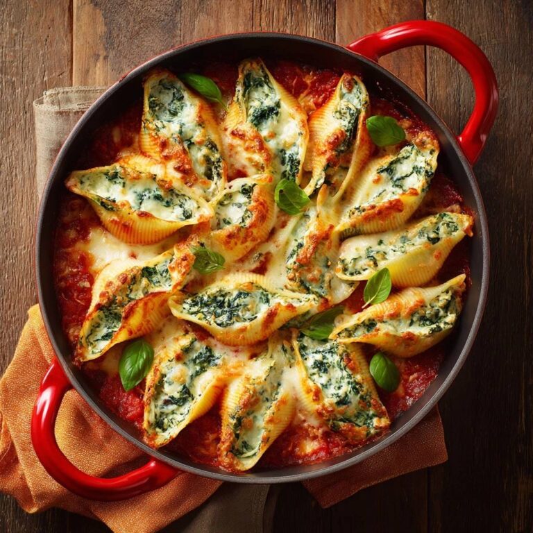 Ricotta-Spinat-Muscheln aus dem Ofen: Das perfekte Rezept