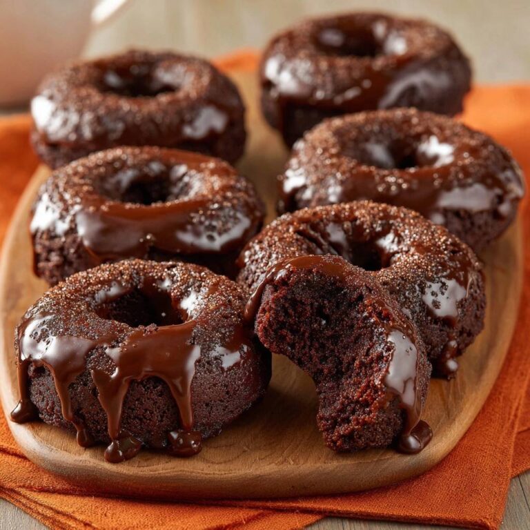Saftige Schokoladen-Donuts aus dem Ofen: Das Geheimnis