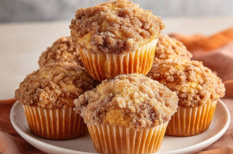 Saftige Zimt-Streusel-Muffins