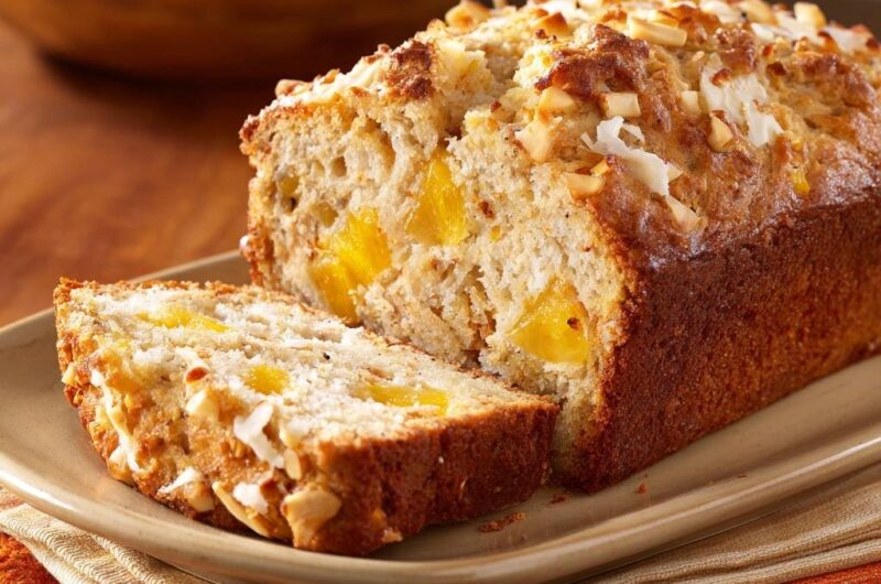 Saftiger Kokos-Ananas-Kuchen