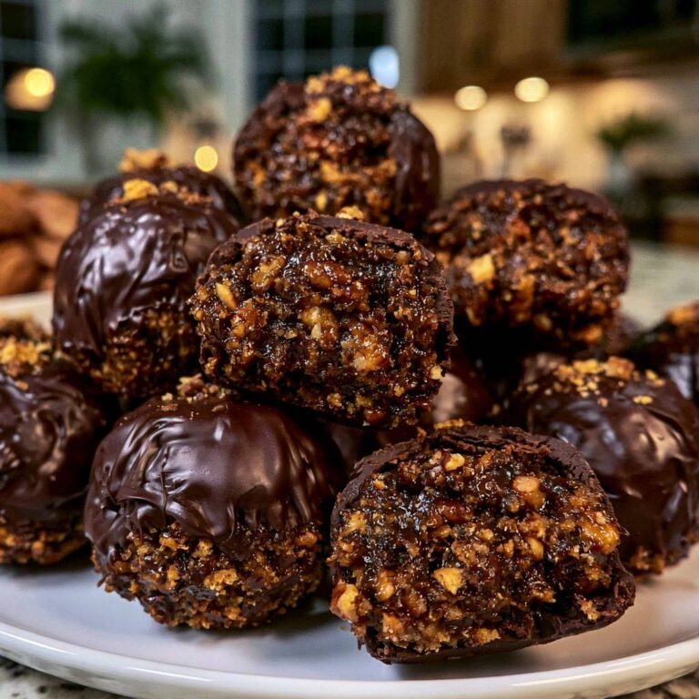 Dunkle Schokoladen-Nuss-Pralinen: Rezept mit Gelinggarantie