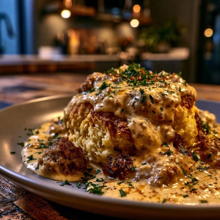 Ganzer gerösteter Blumenkohl mit cremiger Kräutersauce