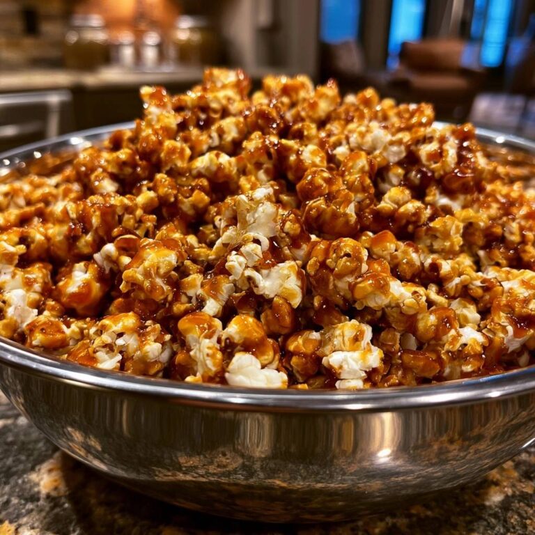 Goldbraunes Karamell-Popcorn: Rezept für ultimativen Crunch