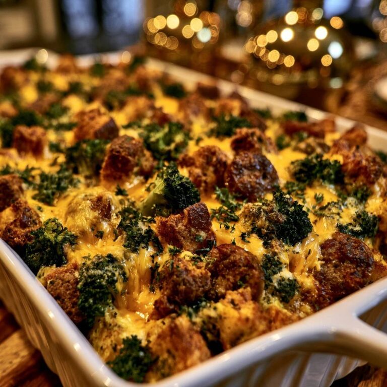 Herzhafter Brokkoli-Käse-Auflauf: Knusprig & ohne Matsch